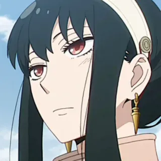 🗡 754922bc Yor Forger Spy × Family Anime, Yor, Yor Forger, Spy x Family, Personagem, Mulher telegram sticker