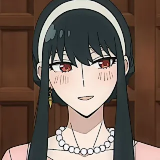 🗡 8690ee5a Yor Forger Spy x Family yor forger, anime, spy x family, desenho animado, personagem telegram sticker