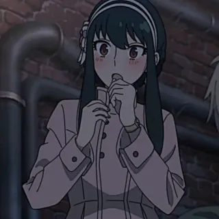 🗡 bf676647 Yor Forger Spy × Family Anime, Yor Forger, Spy x Family, Fofo, Mulher telegram sticker