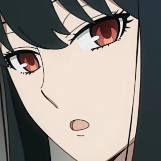 🗡 c3b48c80 Yor Forger Spy x Family Anime, Spy x Family, Yor Forger, Desenho animado, Personagem telegram sticker