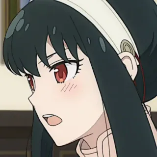 🗡 dd9b0c1d Yor Forger Spy x Family yor forger, spy x family, anime, desenho animado, mulher, retrato telegram sticker