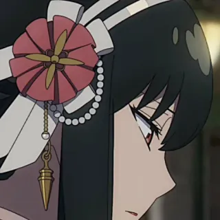 🗡 f36be61a Yor Forger Spy x Family Anime, Yor Forger, Spy x Family, Personagem, Mulher, Ilustração telegram sticker