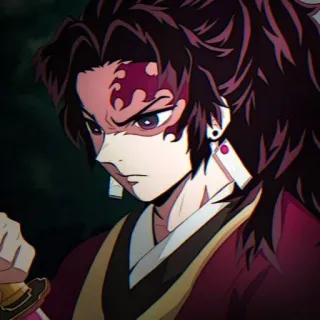 😎 20a049c3 Yoriichi Tsugikuni Demon Slayer anime, demon slayer, yoriichi, tsugikuni, sword telegram sticker