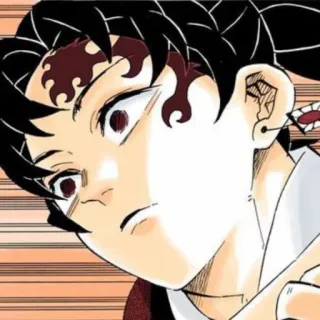 😳 99de291d Tanjiro Kamado Demon Slayer anime, demons, sword, slayer, tanjiro, kamado, character telegram sticker