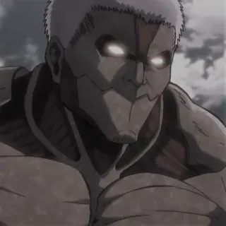 🥇 fc7e18bb Reiner Braun Attack on Titan Anime, Attack on Titan, Reiner Braun, Gepanzerter Titan, Titan, Manga, Krieg, Gewalt whatsapp sticker