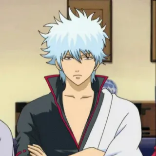 🍡 44545f87 Sakata Gintoki Gintama อนิเมะ, ตัวละคร, มังงะ, กินทามะ, ซากาตะ กินโทกิ telegram sticker