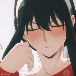 🔥 082a14a2 Yor Forger Spy x Family @Hawks Anime, Yor, Spy x Family, Yor Forger, Ragazza anime telegram sticker