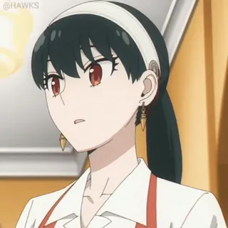 🤔 291a88b9 Yor Forger Spy x Family Anime, Spy x Family, Yor Forger, Personaggio, Donna telegram sticker