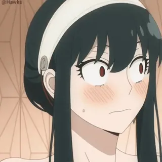 ♨️ ade9b842 Yor Forger Spy x Family Anime, Cartone animato, Donna, Personaggio, Yor Forger, Spy x Family telegram sticker