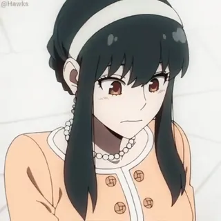 😖 e19e5b95 Yor Forger Spy x Family Anime, Yor Forger, Spy x Family, Personaggio, Donna telegram sticker