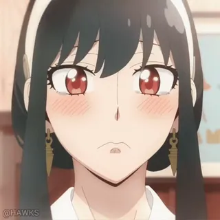 🎥 Yor Forger (@TodorokiShouto) telegram stickers