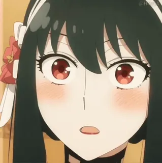 😳 ff3d8080 Yor Forger Spy x Family Anime, Yor Forger, Spy x Family, Cartone animato telegram sticker