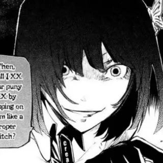 🪄 580163b7 Chen,
1XX
ar puny
X by
oping on
m like a
roper
tch? อนิเมะ, มังงะ, ตัวร้าย, ผู้หญิง, น่าขนลุก telegram sticker