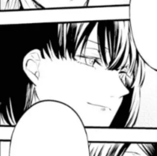 🪄 82333887 มังงะ, อนิเมะ, ตัวละคร, ขาวดำ telegram sticker