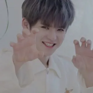 🐯 cbffb90b persona, sonrisa, retrato, feliz, lindo whatsapp sticker