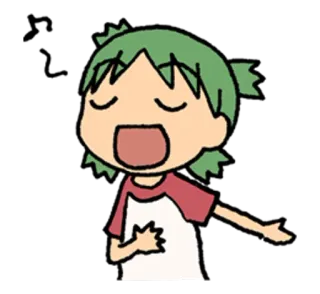 Yotsuba 1 whatsapp stickers