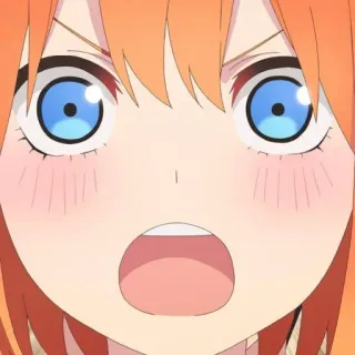 👒 27c4059b 애니메이션, 만화, 만화, 표정, 귀여운, 소녀 telegram sticker