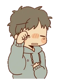 😭 e1b90319 Anime, Cartoon, Personage, Huilend, Verdrietig, Boos whatsapp sticker