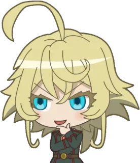 Youjo Shenki telegram stickers