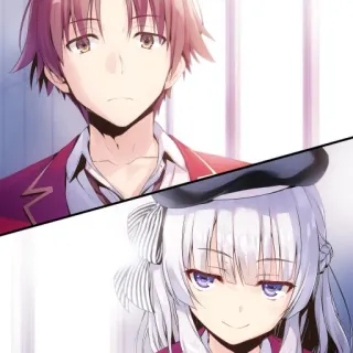 📕 92939231 Аниме, Персонажи, Портрет, Иллюстрация telegram sticker