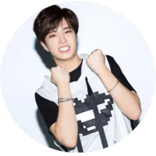 ✊ 95ef9a72 Человек, Мужчина, Портрет, K-pop, Мужчина, Азиат telegram sticker