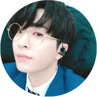 😢 fa31d4aa человек, портрет, мужчина, очки, лицо telegram sticker