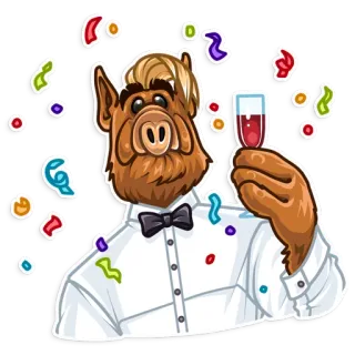 ALF telegram stickers