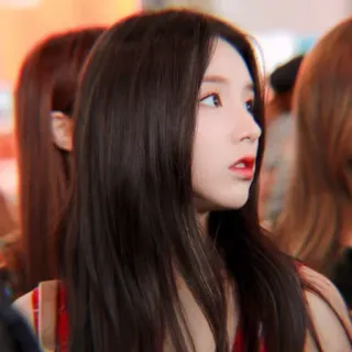 🙄 f696f9a7 femme, portrait, personne, beauté, fille whatsapp sticker