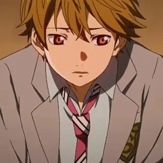 ✨ 5cdc11a8 动漫, 角色, 男孩, 制服, 漫画 whatsapp sticker