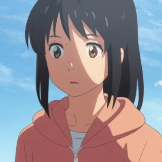 🍣 cf14196b Anime, Dziewczyna, Postać, Kreskówka telegram sticker