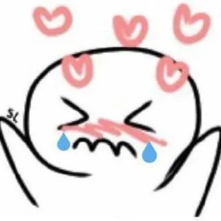 🍊 580b74b1 การ์ตูน, ร้องไห้, หัวใจ, เศร้า, อารมณ์, รัก, น้ำตา telegram sticker