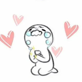 🍊 a17788ef การ์ตูน, อิโมจิ, หัวใจ, ความรัก, อ้อนวอน telegram sticker