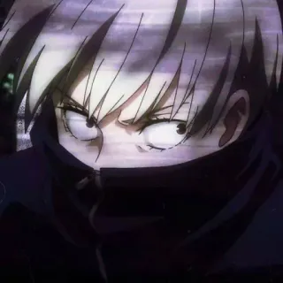 ❤️ 1a9eaf68 Toge Inumaki Jujutsu Kaisen Anime, Jujutsu Kaisen, Toge Inumaki, Discours maudit, Personnage animé telegram sticker