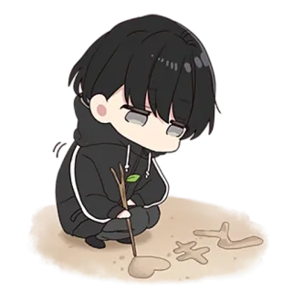 Юрудура-кун ч.6 @nyasticks telegram stickers