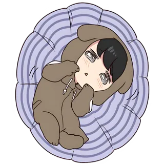 Юрудура-кун (BIG) @nyasticks telegram stickers