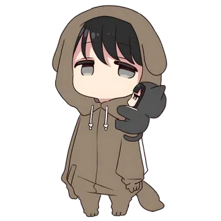 😘 be31f69b Anime, Chibi, Lucu, Kawaii, Anjing, Kucing telegram sticker