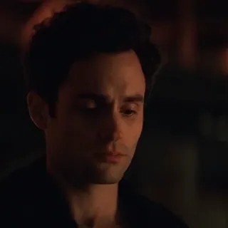 🥺 8c6f44aa Joe Goldberg YOU Você, Joe Goldberg, Penn Badgley, Personagem, Série telegram sticker