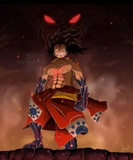 😡 29d7e721 Luffy One Piece Аниме, Манки Д. Луффи, One Piece, Гир 5 telegram sticker