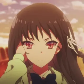 💈 29d99f24 Аниме девушка, Портрет, Милый, Анимированный, Персонаж telegram sticker