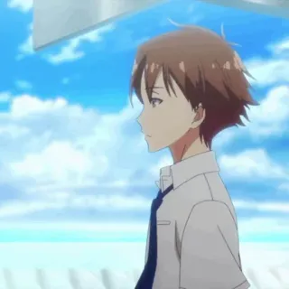 💈 45841f1e Kiyotaka Ayanokoji Classroom of the Elite Аниме, Парень, Киётака Аянокоджи, Classroom of the Elite, Школа, Подросток telegram sticker