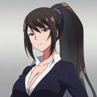 💈 df246574 Аниме, Женщина, Персонаж, Девушка, Иллюстрация, Портрет telegram sticker