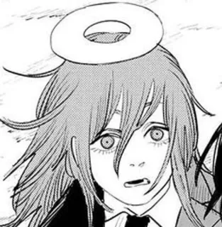 😮 25db505f Angel Devil Chainsaw Man Anime, Manga, Chainsaw Man, Ángel Demonio, Halo, Personaje, Demonio telegram sticker