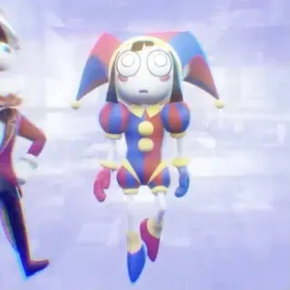 😏 0b2d4857 badut, badut, harlequin, orang bodoh, boneka, kostum telegram sticker