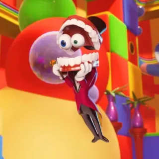 😏 2bc897bc animasi, gigi, karakter, kartun, render 3D, ilustrasi telegram sticker