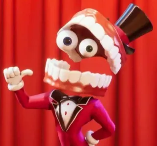 😘 5be405d9 Kartun, Gigi, Mulut, Karakter, Lucu, Komedi telegram sticker