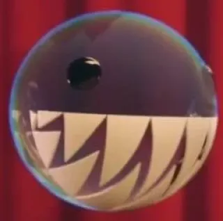 😁 70faeef0 gelembung, wajah, gigi, kartun, seru, imut telegram sticker