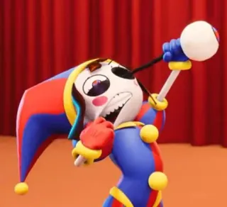 ❤️ ab32c0d2 Kartun, Badut, Pelawak, Gila, Menakutkan, Marah telegram sticker