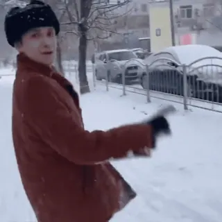 🌟 6eac7140 ฤดูหนาว, หิมะ, ชี้, โกรธ telegram sticker