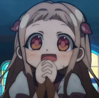 🥯 8579354d Nene Yashiro Toilet-bound Hanako-kun 动漫, 漫画, 角色, 可爱, 八寻宁宁, 地缚少年花子君 telegram sticker