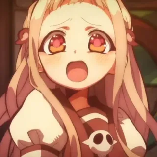 🥯 daf5eb42 Nene Yashiro Toilet-bound Hanako-kun 动漫, 可爱, 女孩, 八寻宁宁, 地缚少年花子君 telegram sticker